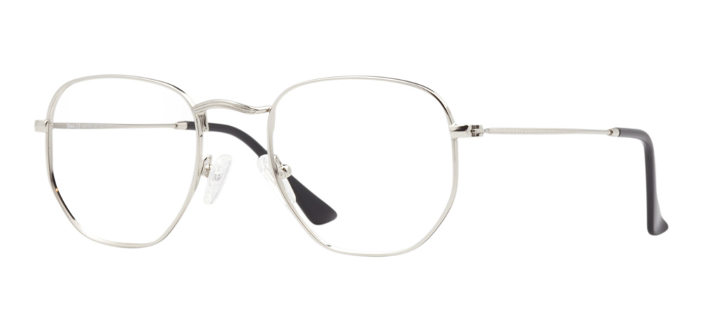 BENX FANTASIA Eyeglasses Teenage Man,Woman,Unisex Rectangular Full-Rimmed Metal Unfiltered BXMTL 7008.50-C.01